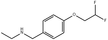 4-(2,2-difluoroethoxy)benzyl]ethylamine Structure