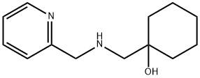 Cyclohexanol, 1-[[(2-pyridinylmethyl)amino]methyl]- Structure