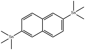 2,6-bis(trimethylstannyl)naphthalenee Structure