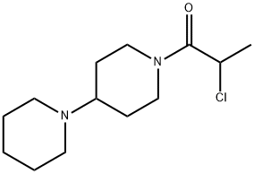 1-Propanone, 1-[1,4'-bipiperidin]-1'-yl-2-chloro- Structure