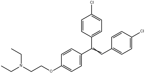 Enclomiphene Impurity 4 Structure