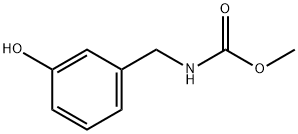 methyl N-[(3-hydroxyphenyl)methyl]carbamate 구조식 이미지