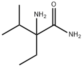 Butanamide, 2-amino-2-ethyl-3-methyl- Structure