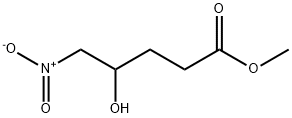 methyl 4-hydroxy-5-nitropentanoate 구조식 이미지