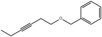 Benzene, [(3-hexyn-1-yloxy)methyl]- Structure