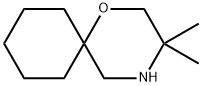 1-Oxa-4-azaspiro[5.5]undecane, 3,3-dimethyl- 구조식 이미지