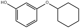 Phenol, 3-(cyclohexyloxy)- Structure