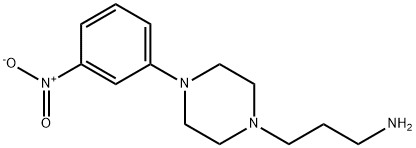 4-(3-Nitrophenyl)-1-piperazinepropanamine 구조식 이미지