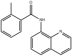 Benzamide, 2-methyl-N-8-quinolinyl- Structure