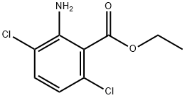 Benzoic acid, 2-amino-3,6-dichloro-, ethyl ester Structure