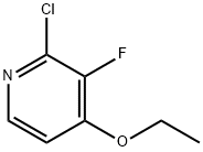 Pyridine, 2-chloro-4-ethoxy-3-fluoro- Structure