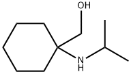 Cyclohexanemethanol, 1-[(1-methylethyl)amino]- Structure