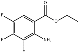 Benzoic acid, 2-amino-3,4,5-trifluoro-, ethyl ester Structure