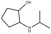 Cyclopentanol, 2-[(1-methylethyl)amino]- Structure