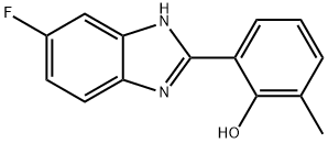 2-(5-fluoro-1H-1,3-benzodiazol-2-yl)-6-methylphenol 구조식 이미지