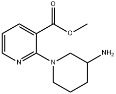 3-Amino-3,4,5,6-tetrahydro-2H-[1,2]bipyridinyl-3-carboxylic acid methyl ester Structure