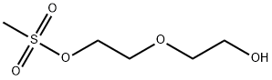 Ethanol, 2-(2-hydroxyethoxy)-, 1-methanesulfonate Structure