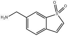 6-(Aminomethyl)benzo[b]thiophene 1,1-dioxide 구조식 이미지