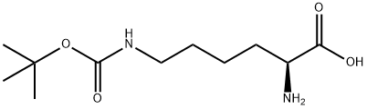 Lysine, N6-[(1,1-dimethylethoxy)carbonyl]- Structure