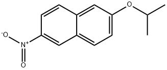 Naphthalene, 2-(1-methylethoxy)-6-nitro- Structure