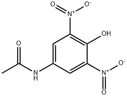 Acetamide, N-(4-hydroxy-3,5-dinitrophenyl)- Structure