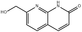 1,8-Naphthyridin-2(1H)-one, 7-(hydroxymethyl)- Structure