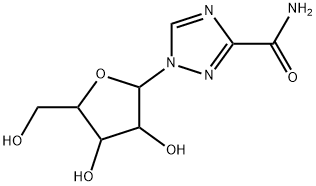 1H-1,2,4-Triazole-3-carboxamide, 1-pentofuranosyl- Structure