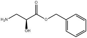 Propanoic acid, 3-amino-2-hydroxy-, phenylmethyl ester, (S)- (9CI) Structure