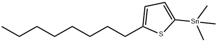 Stannane, trimethyl(5-octyl-2-thienyl)- 구조식 이미지