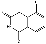 1,3(2H,4H)-Isoquinolinedione, 5-chloro- Structure