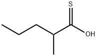 Pentanethioic acid, 2-methyl- Structure