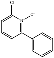 Pyridine, 2-chloro-6-phenyl-, 1-oxide Structure