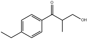 1-Propanone, 1-(4-ethylphenyl)-3-hydroxy-2-methyl- Structure