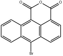 1H,3H-Anthra[1,9-cd]pyran-1,3-dione, 7-bromo- Structure