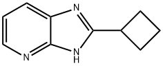 3H-Imidazo[4,5-b]pyridine, 2-cyclobutyl- Structure