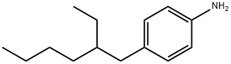 Benzenamine, 4-(2-ethylhexyl)- Structure