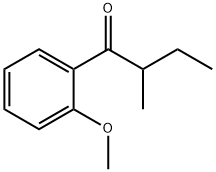 1-(2-Methoxyphenyl)-2-methylbutan-1-one Structure