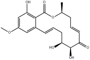 (5E)-7-Oxozeaenol Structure