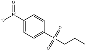 Benzene, 1-nitro-4-(propylsulfonyl)- Structure