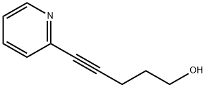 4-Pentyn-1-ol, 5-(2-pyridinyl)- 구조식 이미지