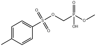 Phosphonic acid, P-[[[(4-methylphenyl)sulfonyl]oxy]methyl]-, monomethyl ester 구조식 이미지