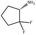 (S)-2,2-difluorocyclopentan-1-amine Structure