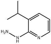 2-hydrazinyl-3-isopropylpyridine Structure