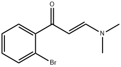 2-Propen-1-one, 1-(2-bromophenyl)-3-(dimethylamino)-, (2E)- 구조식 이미지