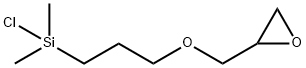 2-[[3-(Chlorodimethylsilyl)propoxy]methyl]oxirane Structure