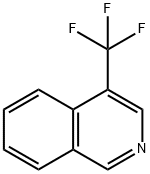 Isoquinoline, 4-(trifluoromethyl)- Structure