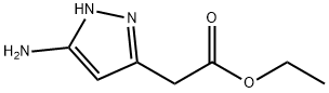 1H-Pyrazole-3-acetic acid, 5-amino-, ethyl ester Structure