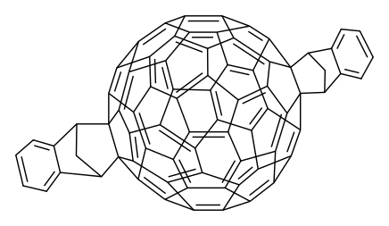 56,60:2'',3''][5,6]fullerene-C60-Ih Structure