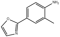 Benzenamine, 2-methyl-4-(2-oxazolyl)- 구조식 이미지