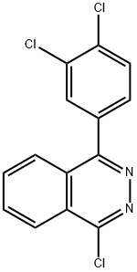 1-Chloro-4-(3,4-dichlorophenyl)phthalazine Structure